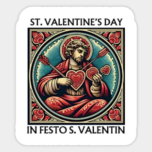 St. Valentine's Day - February 14 Sticker